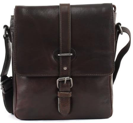 Leonhard Heyden Umhängetasche Roma Messenger Bag Brown braun