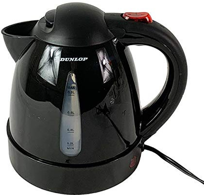 Dunlop Bouilloire 24 V - 0,8 L - Convient pour Caravane, Camion, Bateau avec Connexion - E-book Inclus