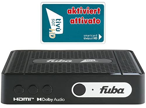 ODE718HEVC Classic HD Tivùsat Receiver HDMI Dolby TVSat FUBA ODE718