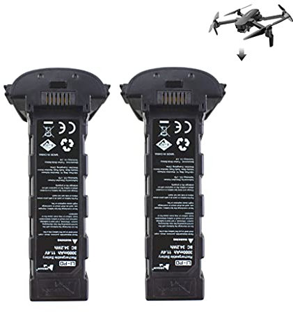 ZYGY 2pcs 11,4V 3000mah batería de Litio para Hubsan H117S Zino Pro de Cuatro Ejes sin escobillas RC Quadcopter repuestos