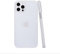 CELLBEE Kompatibel mit iPhone 12 Pro Hülle Case - Premium Slim Schutzhülle für iPhone, Extrem Dünn, Anti Kratzer, Schutz ohne Kompromisse, Frosted White - Milky Grip