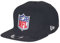 New Era National Football League Black 9Fifty of Snapback Cap - One-Size