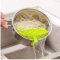 Cuisine Feuille Forme Riz Passoire Bean Plastique Passoire Riz À Laver Sieve Nouilles Pâtes Passoire