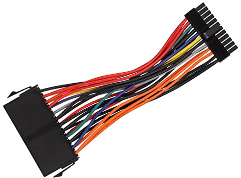 24 Pin PSU ATX Extension Cable, 24 Pin Female to Mini 24 Pin Male ATX Power Supply Cable for Dell Optiplex 780 980 760 960