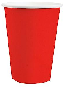 Santex 10 GOBELETS CARTON BIO 25CL ROUGE