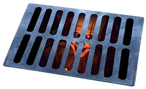 ZZLBZN Halloween Door Mat,Spooky Clown Floor Doormat,Washable Scary Door Mat for Halloween Scary Clown Bath Mat,Anti-Slip Welcome Door Mats Stereo Vision Carpet Suitable 40 * 60cm