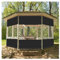 RAGGZZ Draussen Vorhänge,wasserdichte Vorhänge for Den Außenbereich, Thermisch Isolierte Vorhänge, Mit Ösen, Terrasse, Vorhänge, for Terrassen, Veranda, Paravents, Pavillons, Anpassbar (Size : 5x2.5m