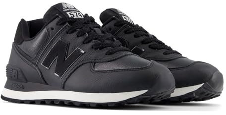 New Balance Damen 574 Sneaker, 0,5 Herren / 1,5 UK Damen, Schwarz, 37 EU
