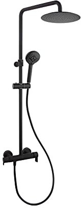 RAMON SOLER 937402 RP300NM BLAUTHERM Grifo Monomando Gran Ducha Telescópica Negro Mate
