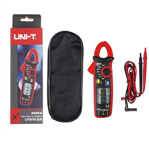 UNI-T Uni-trend Multimeter clamp meter Digital clamp meter UT210A/B/C/UT210D/UT210E True RMS Multimeter Capacitor Frequency Resistance Tester Voltmeter Current clamps(UT210E)