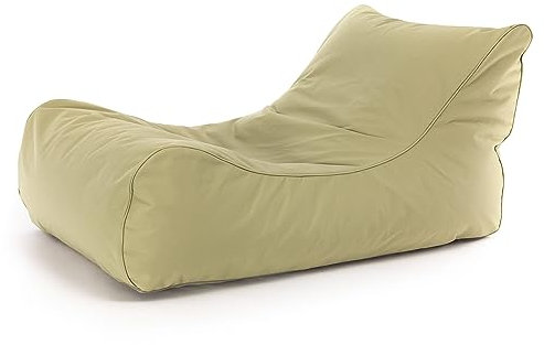 Ecopuf Wetterfester Outdoor Sitzsack Master – Wasserabweisend, Beanbag mit EPS-Perlen, Ideal für Drinnen und Draußen, für Garten, Pool und Terrasse, Relaxliege für Kinder & Erwachsene