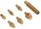 Heat Set Insert Tips, M2 M2.5 M3 M4 M5 M6 1/4 Inch M8 Universal 936 Soldering Iron Tips for 3D Printer Parts, Easy to Use