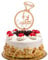 Engaged Cake Topper Proposal Party Decor Diamond Ring Bride and Groom Engagement Party Decorations Rose Gold Glitter