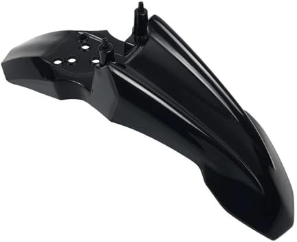 Motorrad Kotflügel Motorrad Ersatzteile CRF 50 Kotflügel Vorne Rad Kotflügel Nummernschild Für CRF50 KAYO TS Dirt Bike Motorradfender (Farbe : Schwarz)