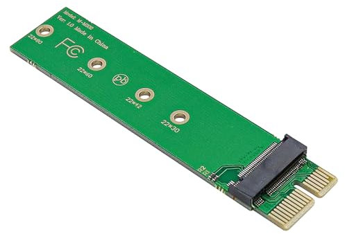 DollaTek Adaptador Pcie M.2 Adaptador NVME a Pcie x1 Admite cuatro tamaños de SSD M.2 2230/2242/2260/2280