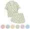 ERGRFHNL Womens 2 Piece Roller Rabbit Pajamas Cute Monkey Pajamas Preppy Kids Set Roller Rabbit Pjs Roller Rabbit Pajamas Dupes (Green,110)
