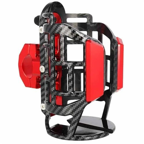 FLYIFE Accessoires De Moto Porte-gobelet d'eau Porte-gobelet De Boisson pour H&Onda ST1100 ST1100A ABS ST1300 ST1300A ABS ST1300P St 1100 1100A 1300 1300A Trail 125 Décorer (Color : B Style Red)