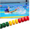 Pool-Sicherheitstrennseil mit sechseckiger Wasserlinie, für drinnen und draußen, schwimmende Schnur für lebensrettende 12 cm Durchmesser, 7 m Länge