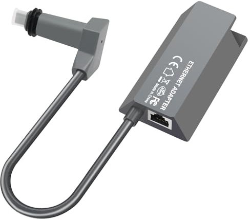 Adaptateur Ethernet Starlink Internet par Satellite V2, Starlink pour Starlink Rectangle Dish Satellite Internet V2, Adaptateur Ethernet Starlink avec Connexion réseau Stable pour Starlink Actuated