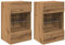 vidaXL Meubles TV muraux avec lumières LED 2 pcs chêne Artisanal, Meuble TV Flottant, Meuble multimédia Mural, unité TV Murale, Armoire TV Murale