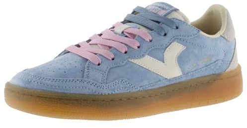 victoria 1985 Basket Unisex Smash Veloursleder & Kontrast-Einsätzen & Sohle In Karamell 8806107 für Erwachsene Azul 37