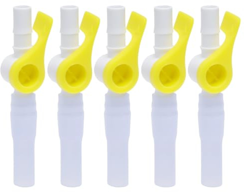 5 valvole per catetere per drenaggio urina, valvole per catetere, comode, in silicone, con bordi lisci, tubi morbidi, efficace alternativa alle borse da gamba
