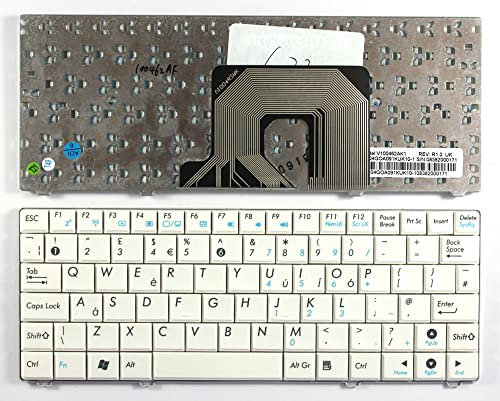 Asus V100462AK1 Laptop-Tastatur, UK-Layout, Weiß