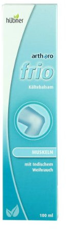 Hübner arthoro frio Kältebalsam | Kühlende Wirkung zur Entspannung der Haut und Muskeln | Mit indischem Weihrauch | Hautärztlich getestet |100 ml