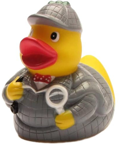 Duckshop I Badeente I Quietscheente I Sherduck Holmes Yarto