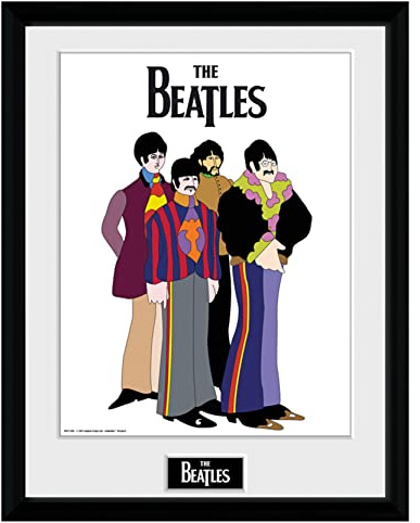 GB eye Ltd Foto The Beatles/Yellow Submarine, gerahmt, 1-teilig, ca. 41 x 30 cm