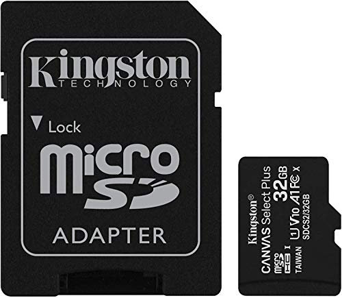 Kingston 32GB Micro SD Micro SDHC Memory Card With SD Adapter For Prestigio MultiPad PMP5080B Tablet, Medion Lifetab S9714 MD (99300), Microsoft Surface Tablet By UkMobileAccessories
