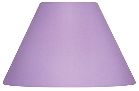 Oaks Lighting S501/10 LI Cotton Coolie Shade, 10-inch, Lilac, Fabric