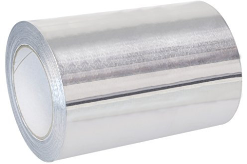 SCAPP Aluminium Klebeband 25, 33, 50, 100, 150, 200, 300 mm breit, 25 m Rolle, 0,1 mm dick – (Breite 150 mm)