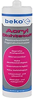 beko Acryl-Dichtstoff 310 ml schwarz 230 310 10