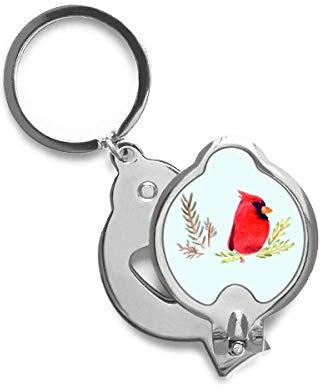 DIYthinker Bird Animal Magpie Red Fingernail Cutter Trimmer