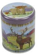 Emma Ball Highland Cow Caddy Tin