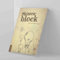Zeichenblock DIN A2 mit 50 Blatt (blanko), Skizzenblock aus hochweißem Papier mit Matter Oberfläche, 190 g/m², DIN A3/A2 mit Vintage Glühbirnen Motiv