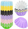 Dreamtop 150 PCS Wax Melt Liners Reusable & Leakproof Candle Popper Liner, Wax Tray for Scented Wax Electric Wax Warmers, Plug in Warmers, Candle Warmer, 6 Colors