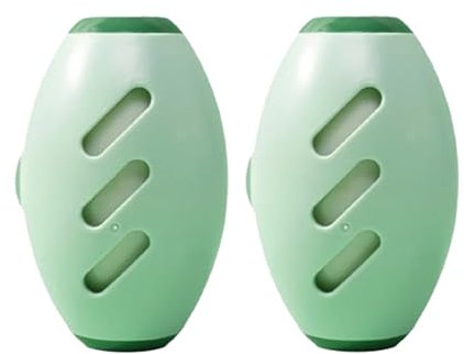 Reusable Lint Roller Ball,Washable Hair Remover,Mini Sticky Washable Cleaner for Travel Household,Portable Pet Hair Catcher, for Clothes and Pet Hair, Extra Sticky & Washable Gel (Green*2)