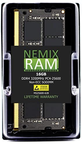 NEMIX RAM HMA82GS6DJR8N-XN Hynix di ricambio da 16 GB DDR4-3200 PC4-25600 Non-ECC