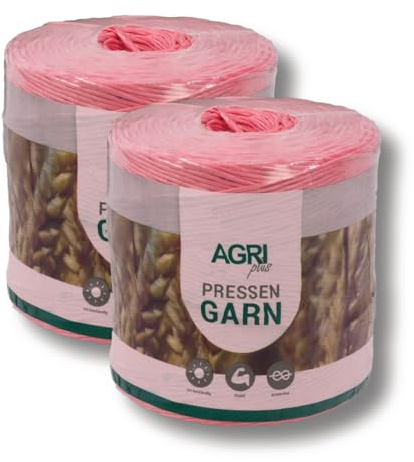 AGRI plus 10 kg = 1 lot de 2 fils de récolte pour balles rondes 750 m/kg.