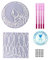 Silikonform Epoxidharz Silikonform Traumfänger Resin Silikonform Epoxidharz Zubehör Ohrring Schmuck Resin Form Gießform