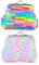 Prasacco 2 Stück Pailletten Geldbörsen, Doppelseitige Dazzle Pailletten Münzgeldbörse Glitzer Kinder Geldbörse Mini Geldbörse für Damen Kinder Geburtstag Party Weihnachten Geschenke (9 x 7 cm)