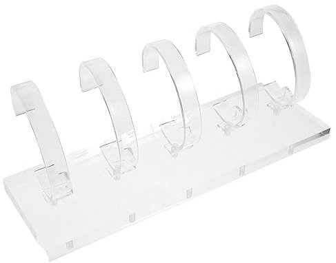 Cabilock Uhrenständer Uhrenregal Universelle Uhrenhalter Uhr Mit Ständer Desktop-armreifständer Verkaufsständer Für Uhren Displayhalter Für Tischuhren Tischuhrenhalter Acryl Kind Schmuck