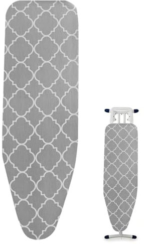 Aizuoni Dicke Polsterung Für Bügelbrett | Hitzereflektierende, Verbrennungsbeständige Ersatzbezüge | Fleckenabweisende Baumwollpolsterung, Mit Extra Dicker Polsterung, Elastischem