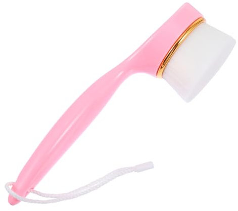 Housoutil Cepillo Facial De Limpieza Manual Suave Para Uso Diario Rosa Herramienta De Masaje Facial Para Piel Sensible