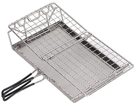 Camping Stove Toaster,Stainless Steel Foldable Portable Stable Structure Toaster Outdoor Stovetop Toaster for Outdoor Stovetop Camping