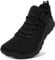 Hommes Barefoot Chaussures Pieds Nus Minimalistes Marche Légère Large Sneakers,Noir,43 EU