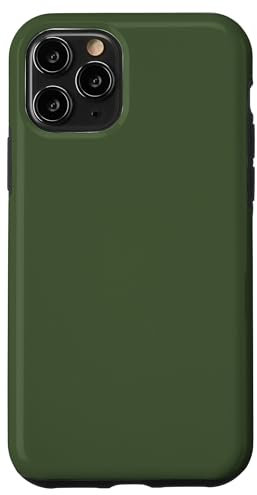 Dark Olive Green Case for iPhone 11 Pro