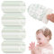 Hawdows 80 Piezas Pegatinas Impermeables para Oídos, Pegatinas Impermeables para Oídos de Bebé, Pegatinas Desechables Impermeables para los Oídos con Tapones para los Oídos de Algodón